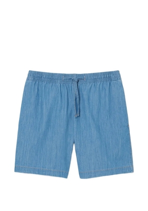 Lacoste elasticated-waistband shorts - Blue