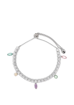 Swarovski Tennis adjustable-chain bracelet - Silver