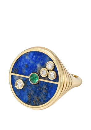 Retrouvaí Compass multi-stone ring - Gold