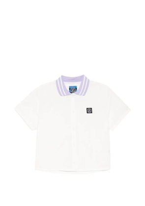 SPORT b. by agnès b. logo-patch shirt - White