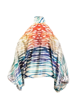 Silvia Tcherassi Safira printed blouse - Blue