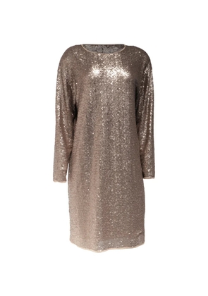 Max Mara sequinned mini dress - Gold