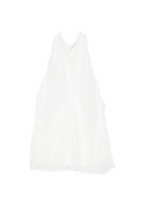 Raquel Diniz halter sleeveless top - White