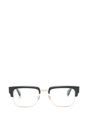 Matsuda browline-detail glasses - Black