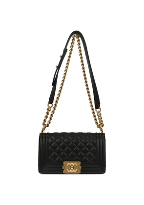 CHANEL Pre-Owned 2018 small quilted chain shoulder bag - Black