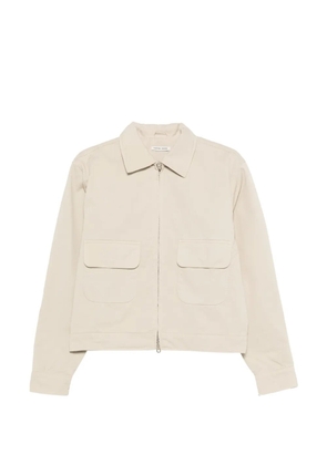 Carter Young pocket zip jacket - Neutrals