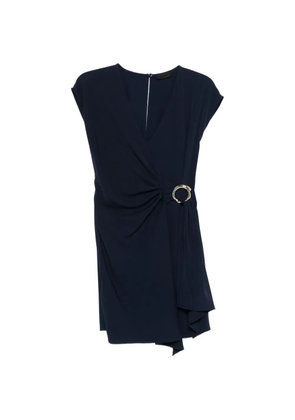 LIU JO V-neck mini dress - Blue