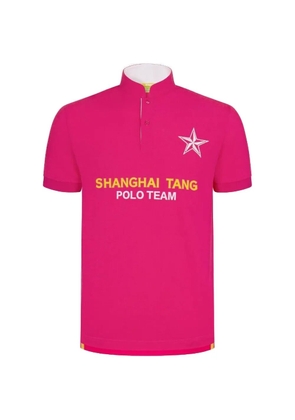 Shanghai Tang Polo Team polo shirt - Pink