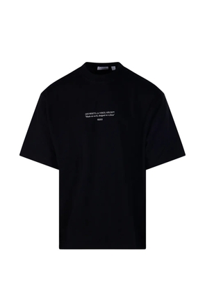 Off-White crew-neck printed T-shirt - Black
