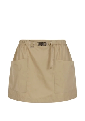 Prada patch-pocket skirt - Neutrals