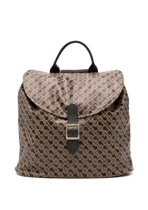 Gherardini patterned backpack - Brown