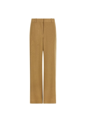 The Row Dender pleated wide trousers - Neutrals