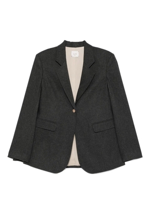 Alysi single-button blazer - Grey