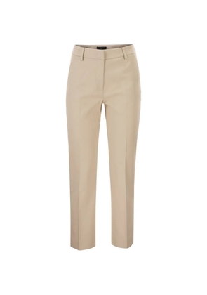 Weekend Max Mara welt-pocket trousers - Neutrals