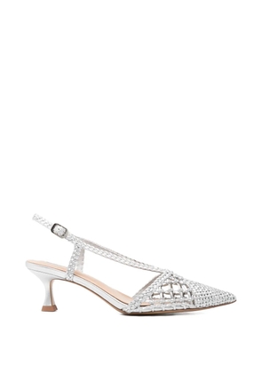 Lola Cruz Tabata heeled pumps - Silver