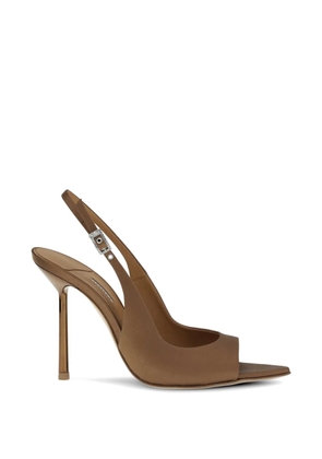 Le Silla slingback heeled sandals - Brown