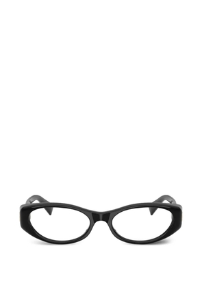 Miu Miu Eyewear geometric-frame glasses - Black