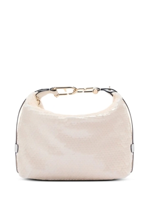 Furla Tonie sequin shoulder bag - Neutrals