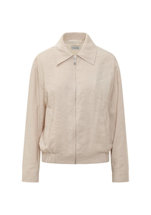 LE SULLY STUDIO zip bomber jacket - Neutrals