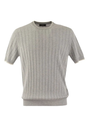 Peserico cotton polo shirt - Grey