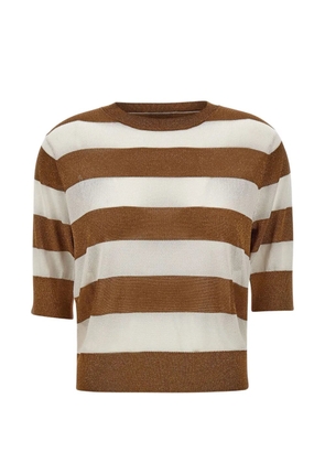 Kangra striped sweater - Brown