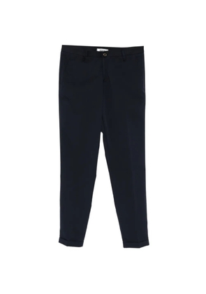 IMPERIAL cuffed-hem trousers - Blue