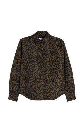 ASPESI Glue button-front shirt jacket - Green