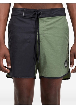 Osklen colourblock duo swim shorts - Black