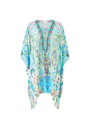 Camilla Midsummer mosaics kaftan - Green