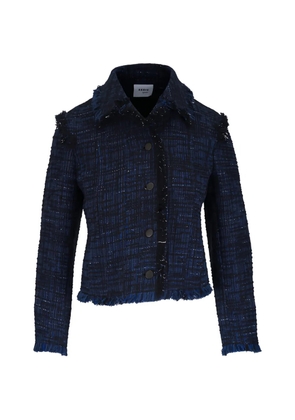 Akris Punto tweed jacket - Blue