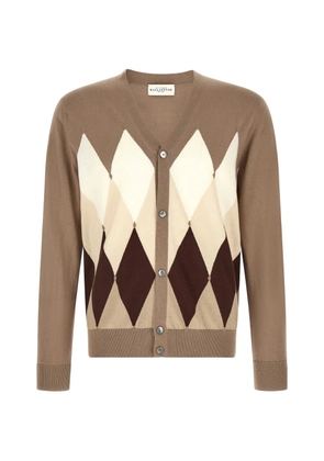 Ballantyne cotton cardigan - Neutrals