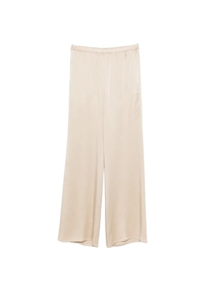 Antonelli elasticated palazzo pants - Neutrals