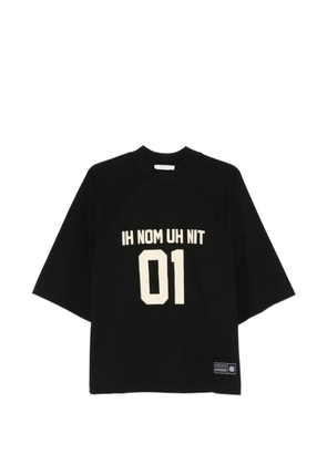 Ih Nom Uh Nit logo-lettering T-shirt - Black