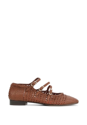 Carel Paris Ariana strap ballet flats - Brown