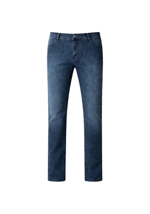 Brett Johnson straight-leg denim jeans - Blue