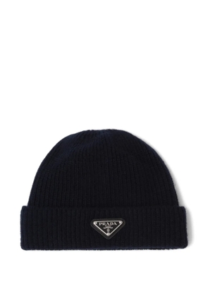 Prada wool and cashmere beanie - Blue