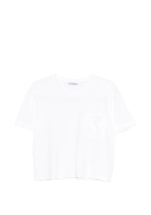 base chest-pocket T-shirt - White