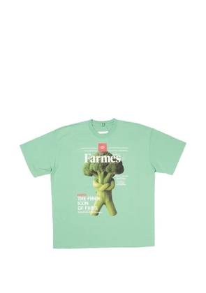 Doublet printed round-neck T-shirt - Green