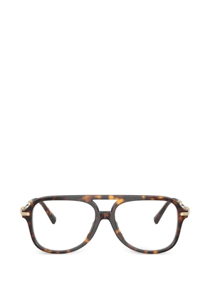 Tiffany & Co Eyewear knot-detail square-frame glasses - Brown