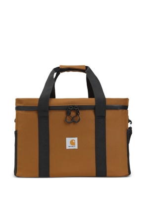 Carhartt WIP Cooler top handle zip wash bag - Brown