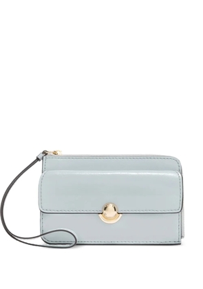 Furla Sfera zip leather card case - Blue