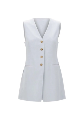 BOSS V-neck button waistcoat - Blue