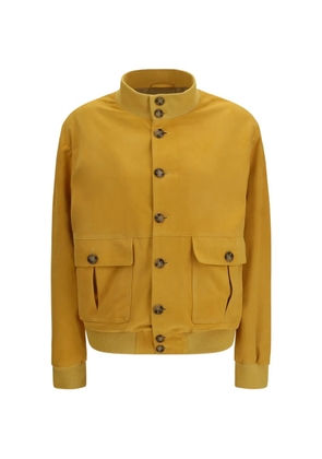 Valstar button patch pocket jacket - Yellow