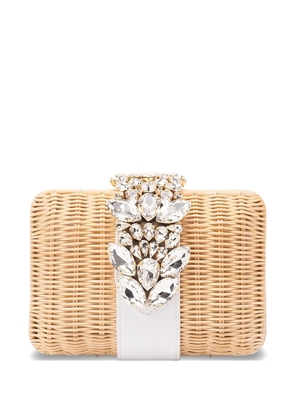 Gedebe Capri clutch bag - Neutrals