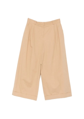 The Row pleated culottes trousers - Neutrals