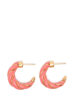 Aurelie Bidermann Diana twisted-detail earrings - Gold