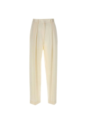 Victoria Beckham pleated trousers - Neutrals