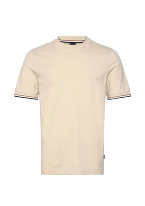 BOSS cuffed short-sleeve T-shirt - Neutrals