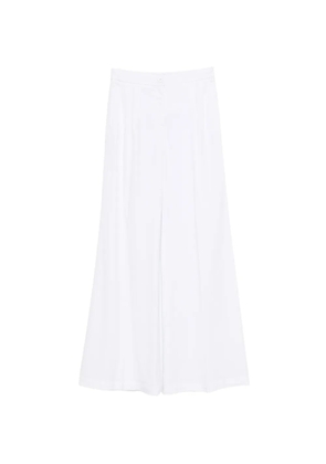 Via Masini 80 wide-leg trousers - White