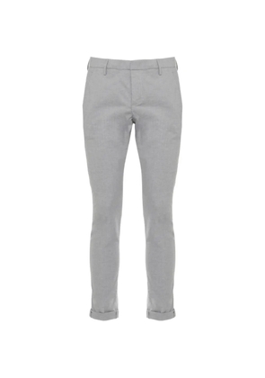 DONDUP button-detail trousers - Grey